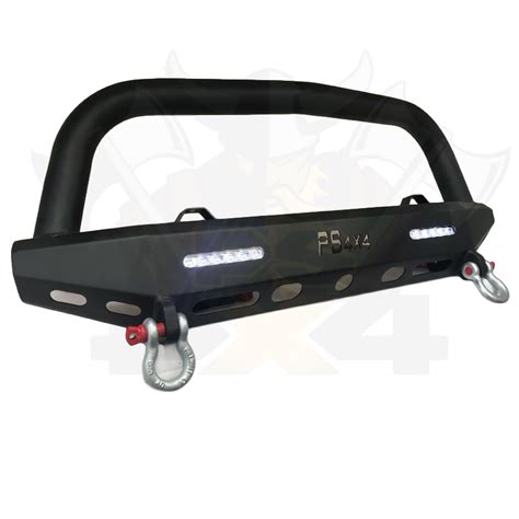 Heavy Duty Nudge Bar 2019 Edition for Toyota Hilux Revo with .